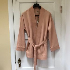 Faherty Women's Pink Belted Jacket